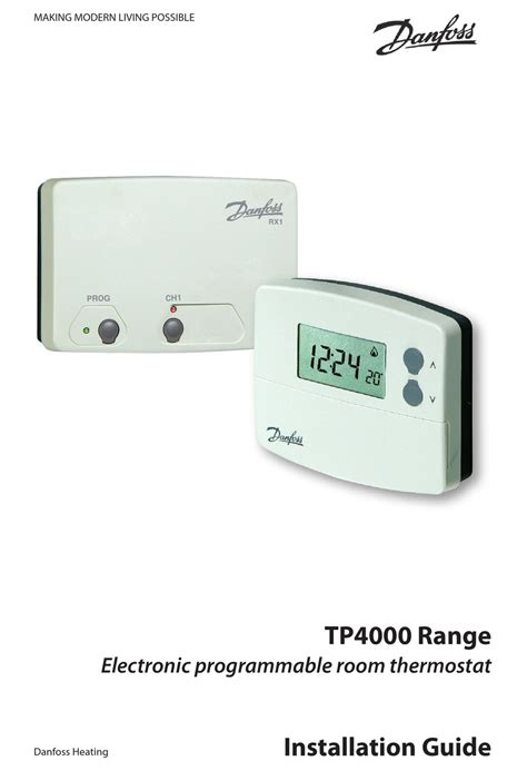 Danfoss Tp4000 Range Installation Manual Pdf Download Manualib