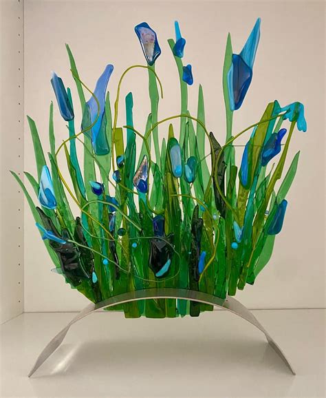 Kessler Craftsman Vitrium Fused Art Glass Sculpture Artofit