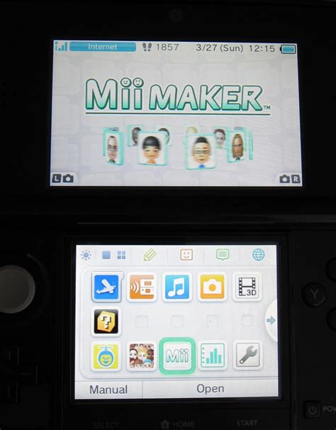 Shown to the left in red. Nintendo 3DS: Create QR Code Image of Mii for Sharing