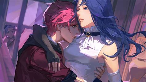 Caitlyn Jinx Vi Arcane Hd Dektop Fond D écran Widescreen Haute Définition Fullscreen