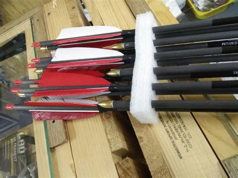 Pure Carbon Musen Strong Traditional Arrow Archery 12pcs