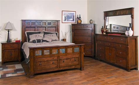 Sunny Designs Furniture Santa Fe Bedroom Collection Featuring Storage
