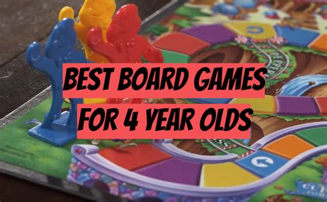 Top 5 Best Board Games For 4 Year Olds 2021 Review