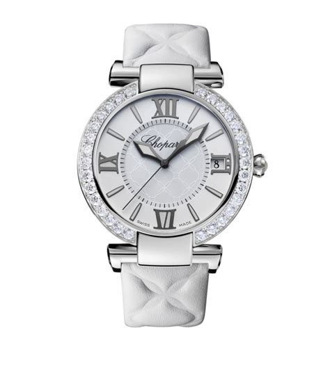 Chopard Stainless Steel And Diamonds Imperiale Watch Automatic 36mm