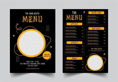 Food Menu Vector Art Icons And Graphics For Free Download