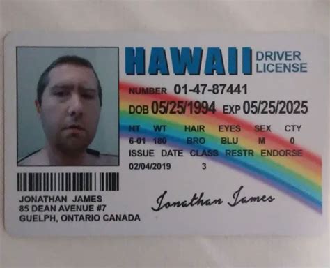 Mclovin Id Card From Movie Superbad Ultra High Etsy Norway