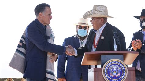 Sen Romney Attends Signing Of Navajo Utah Water Rights Settlement Agreement YouTube