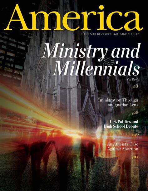 america magazine by inc america press america is a national catholic review published by