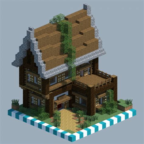 Medieval House Chunk House Minecraft Map