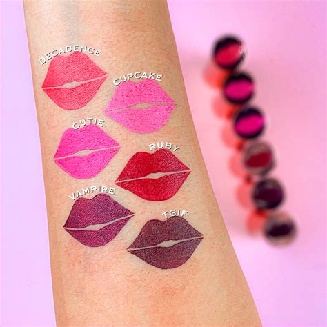 Makeup Revolution Amazing Lipstick Collection And Swatches Crazy Hot