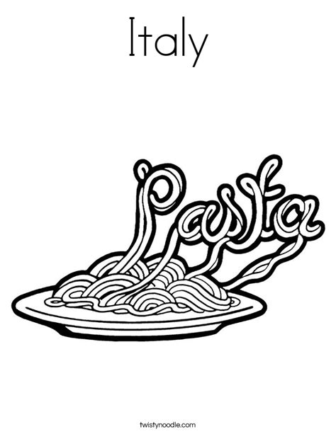 These christmas ornaments coloring pictures will be a fun activity for your kids to engage in because it will set the way for the advent of christmas, thereby creating excitement. Italy Coloring Page - Twisty Noodle