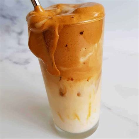 Iced Whipped Coffee Drink Ice Cream Iced Coffee With Whipped Cream
