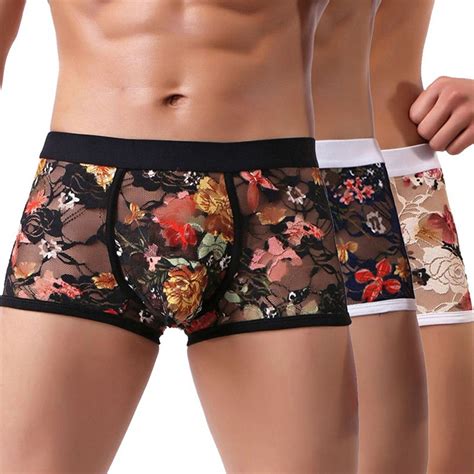 Boxer Sexy Pour Homme Imprim Floral Import Maxim Hom