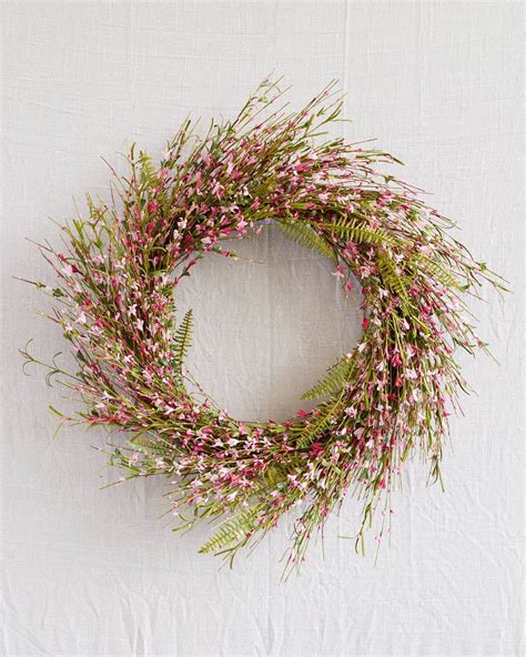Forsythia Flower Wreath, Garland & Swag | Balsam Hill | Forsythia wreath, Artificial flowers ...