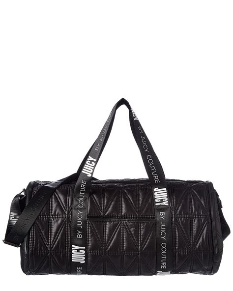 Juicy Couture Sunset Barrel Gym Bag In Black Lyst