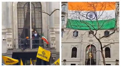 Subuddhi On Twitter Rt Askanshul Khalistan Supporters Tried To Pull Down Indian Flag At