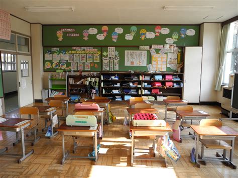 Filejinego Elementary School 1st Grade Classroom Back Wikimedia Commons