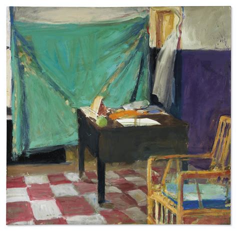 Richard Diebenkorn 1922 1993 Corner Of Studio Christies