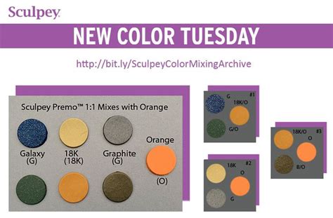 New Color Tuesday A Classic Fall Color Palette Pt 3 Color Mixing