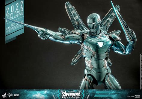 Avengers Endgame Iron Man Mark 85 Holographic Version By Hot Toys The Toyark News