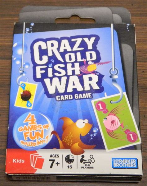 Crazy Old Fish War Card Game Review And Rules Geeky Hobbies