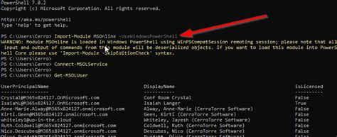 How To Install And Use The Msol Powershell Module Scripting Up In The