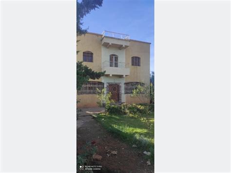 Vente Villa De Luxe à Route Ain Chkaf 4 Belles Chambres Porte Blindée