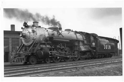 Rr164 Rp 1947 Candei Chicago And Eastern Illinois Railroad Engine 1018