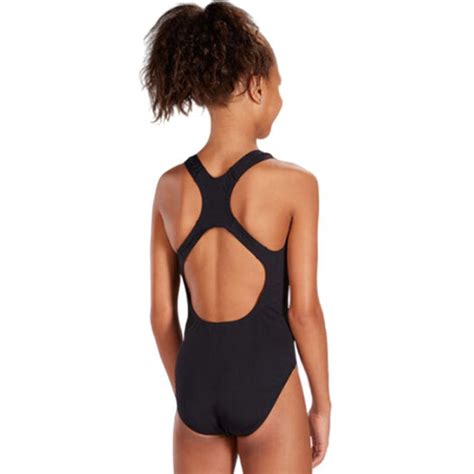 Speedo Girls Essential Endurance Plus Medalist Swimsuit Aqua Swim Supplies