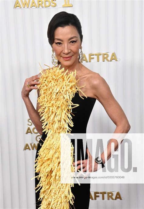 Michelle Yeoh Attends The 29th Annual Sag Awards At The Fairmont