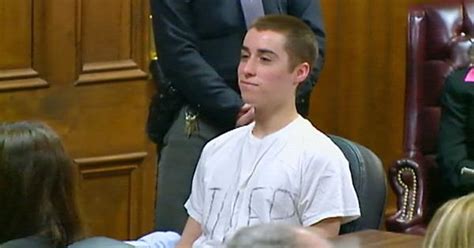 Murderer Tj Lane Wearing A Smirk And A Shirt That Says Killer During