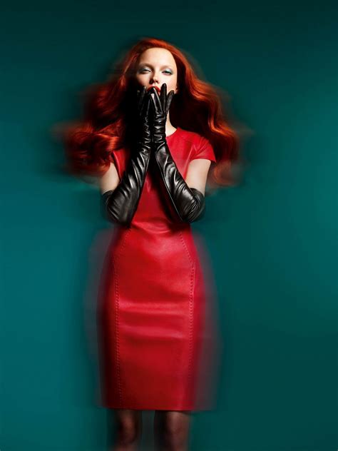 Lexee Couture Gloves Fashion Leather Fashion Elegant Gloves