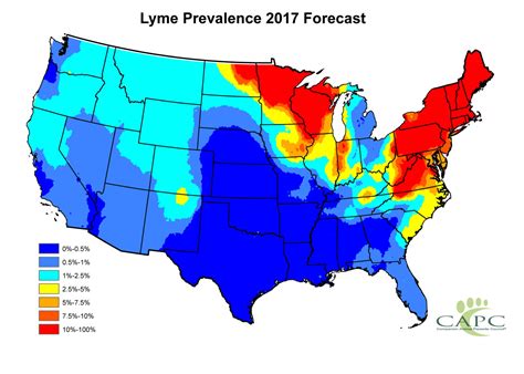 Lyme Disease World Map