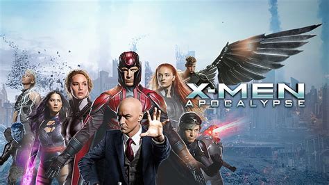 X Men X Men Apocalypse Archangel Marvel Comics Charles Xavier