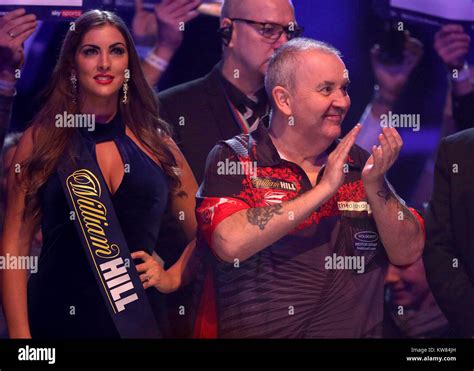 Phil Taylor During Day Fourteen Of The William Hill World Darts