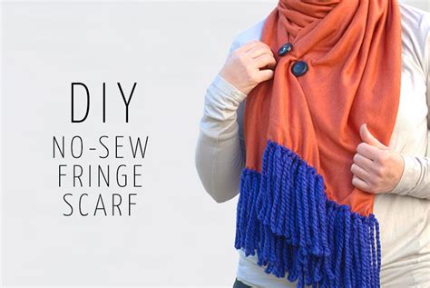 Awesome Diy No Sew Scarves