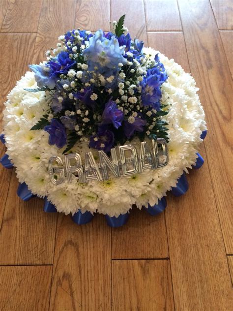 Proflowers.com has been visited by 10k+ users in the past month Blue posy in flowers with grandad in silver letters ...