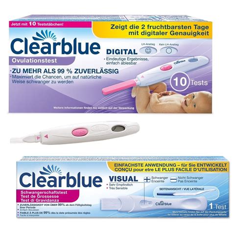 Um sich bei schwangerschaftszeichen zu vergewissern. time4baby - Online-Shop Clearblue Digital Ovulationstest ...