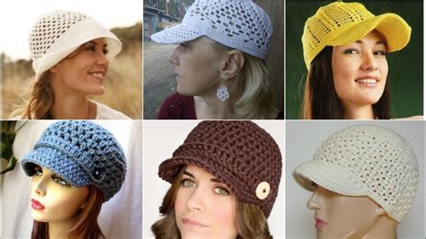 Latest And Trendy Crochet Knitting Hats And Cap Designs And Pattern