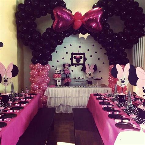 pin by ouftis y más cositas on fiestas minnie mouse birthday party decorations minnie mouse