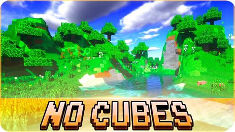 Minecraft No Cubes Terrain Without Cubes Mod Smooth Realistic