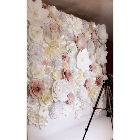 Still Adding Flowers Gorgeous 8x8 Wedding Backdrop Paper