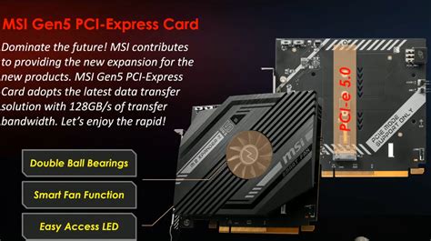 Msi Builds Pcie Gen 5 Card For Future Nvme Ssds Toms Hardware