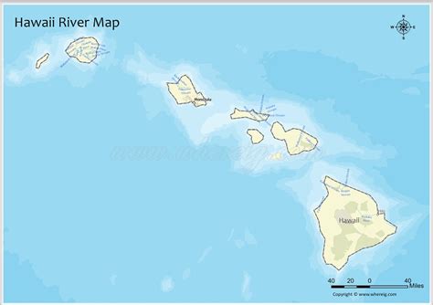 Hawaii County Map Vlrengbr