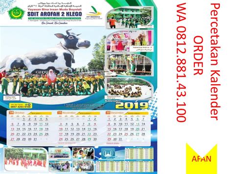 Wa 081288143100 Percetakan Kalender Meja Di Bangli Bali By Marker