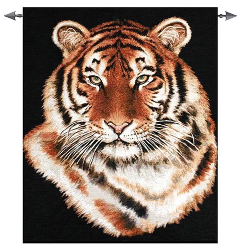 Majestic Tiger Fine Art Tapestry