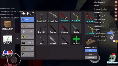 Get the new code and redeem free knife skins. Murder Mystery Codes In Roblox - Free Roblox Robux Promo ...