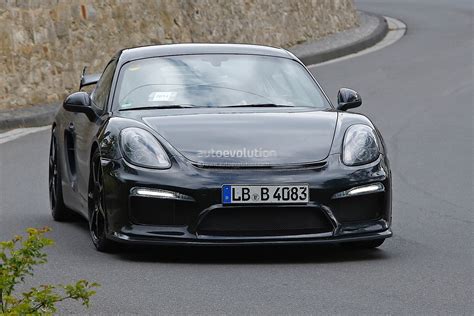 Porsche Cayman GT Spied Racing Towards Production Autoevolution