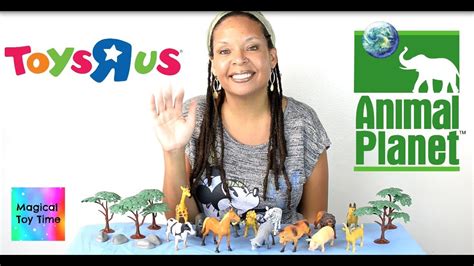 Farm And Safari Animal Toy Figurines By Animal Planet From Toys R Us