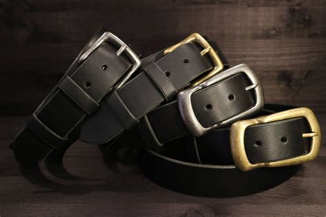 Leather Belt Black Mens Belt Black Leather Belt